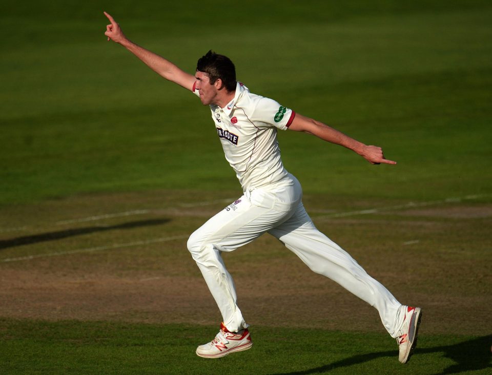 Somerset seamer Craig Overton is also in the England side for the Ashes tour