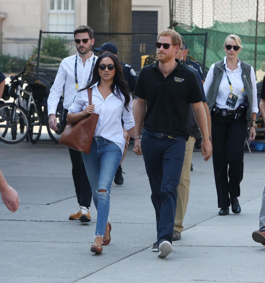 Prince Harry and Meghan Markle showed off their relationship while attending the Invictus Games in Toronto