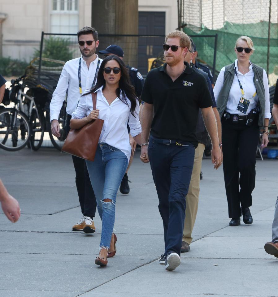  Prince Harry and Meghan Markle showed off their relationship while attending the Invictus Games in Toronto