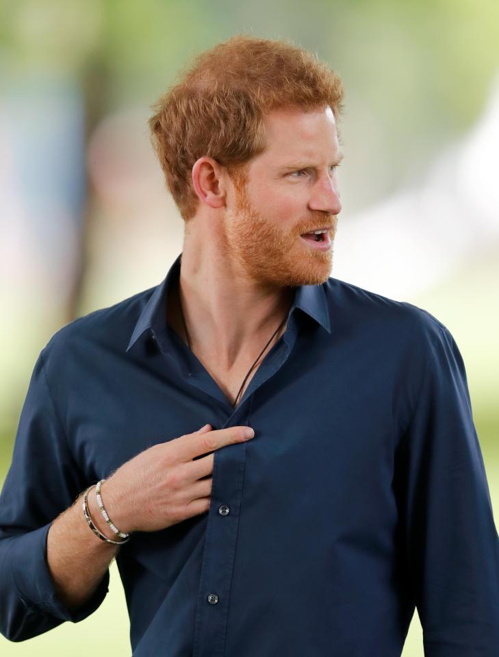 Prince Harry during a visit to a StreetGames 'Fit and Fed' summer holiday activity session