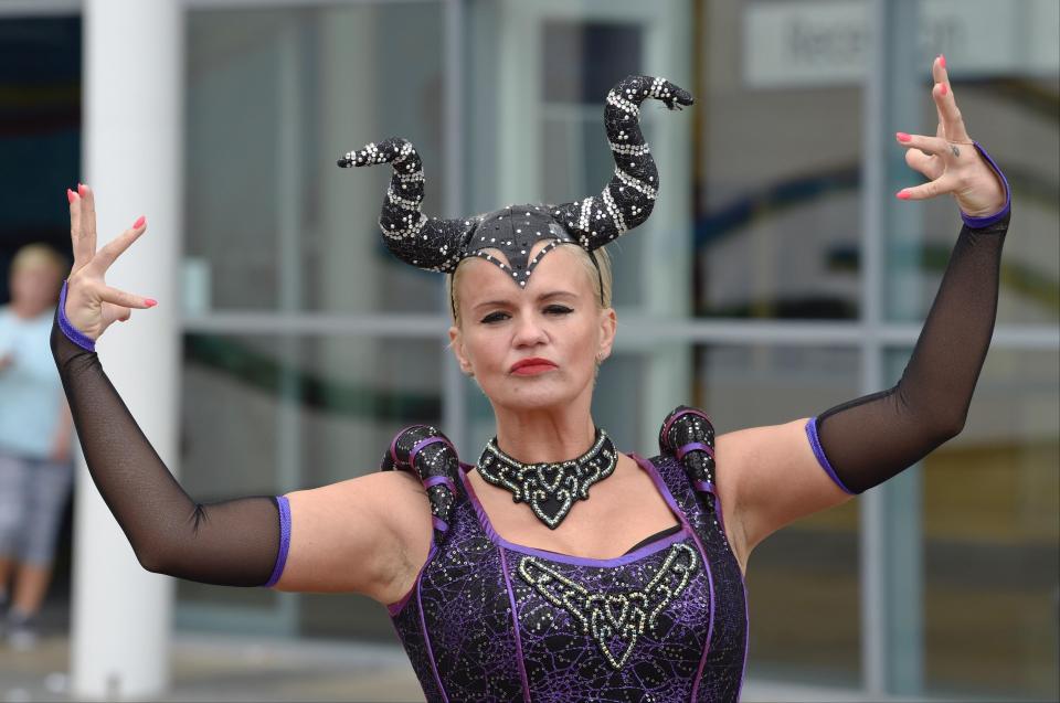  Kerry won praise for her panto performance in Cinderella last year in Lincoln