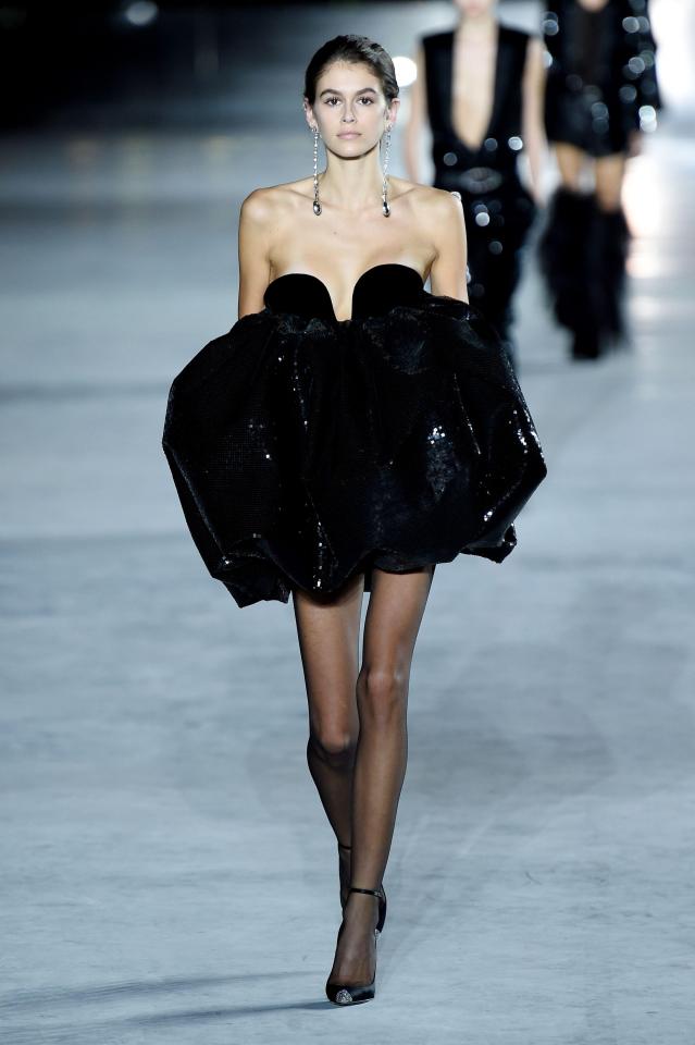  Kaia recently walked the catwalk in Paris Fashion Week