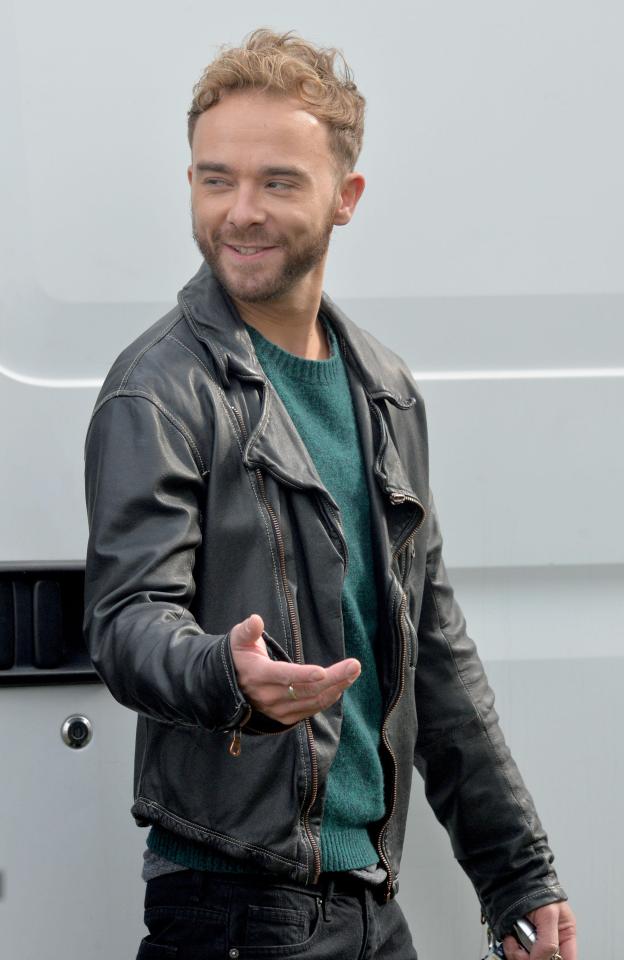  Jack P Shephard was all smiles as he showed off his new hairstyle on the Coronation Street set