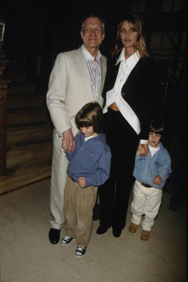  Hugh and Kimberley with Cooper and Marston in 1995