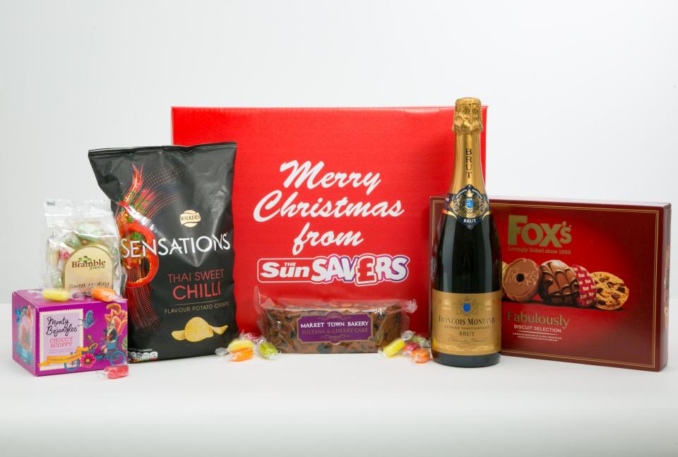 The Sun is helping readers get organised for the festive season with a Christmas hamper for £10 