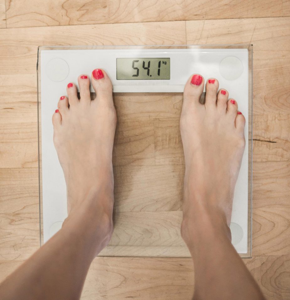  Lucy says you should concentrate on how you feel than trying to hit that 'ideal weight'