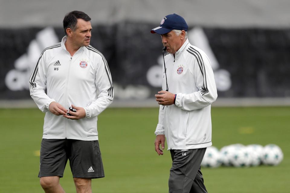  Willy Sagnol will be in charge for the weekend's match against Hertha Berlin