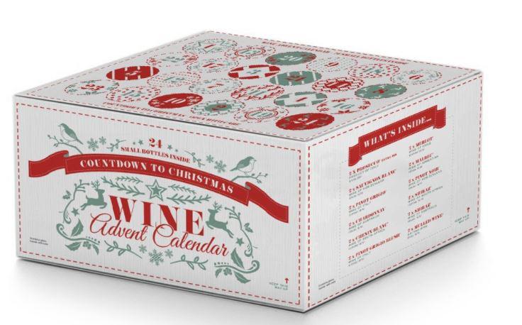  Iceland is launching a wine advent calendar, which contains 24 mini bottles of red, white, rose and fizz