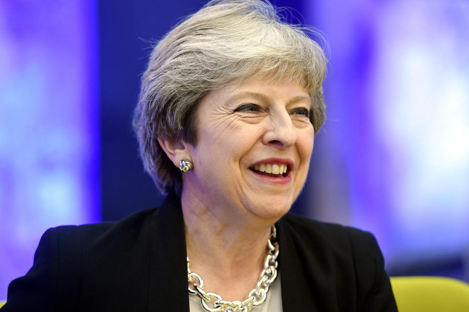  The Pm confessed she new she had to do more to win the under 40s vote