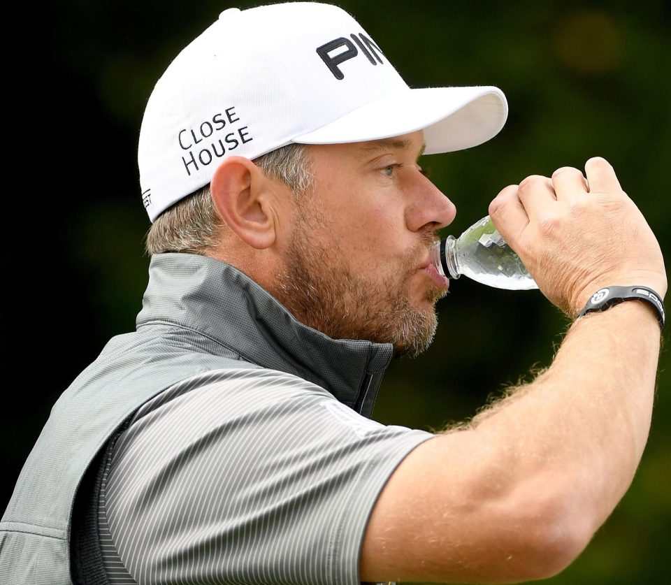 The wheels came off for Lee Westwood on the easiest hole