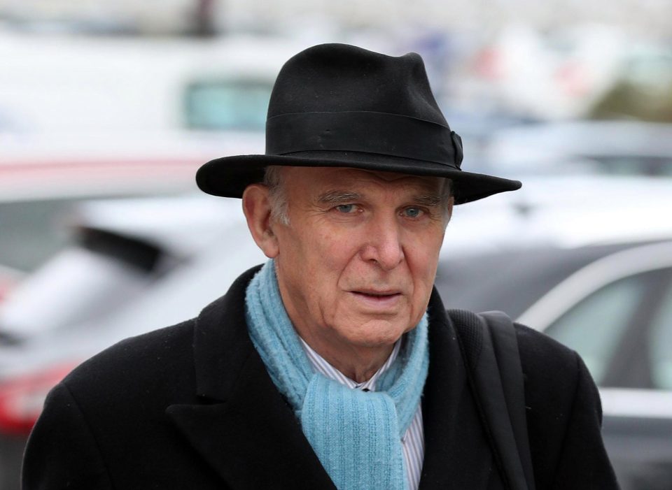 Vince Cable, 74, has been married to Rachel Wenham-Smith since 2004