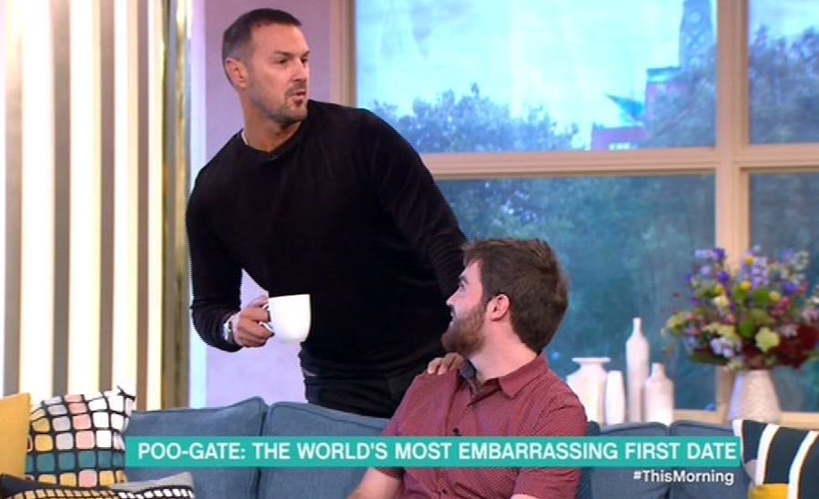  Even Paddy McGuinness gate-crashed the interview after being shocked by the story