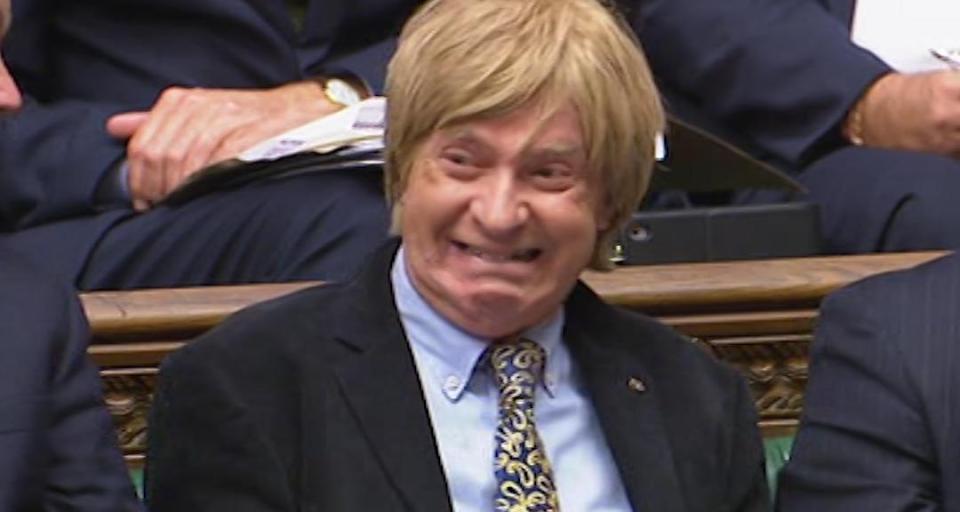  The PM made a jibe at MP Fabricant as he will be appearing on Celebrity First Dates