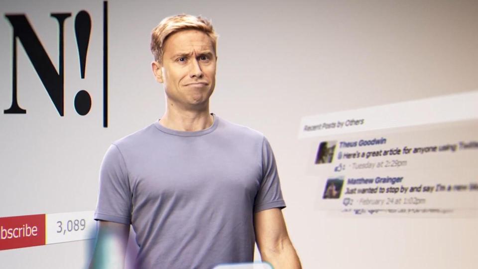  Russell Howard is a comedian who hosts The Russell Howard Hour on Sky One