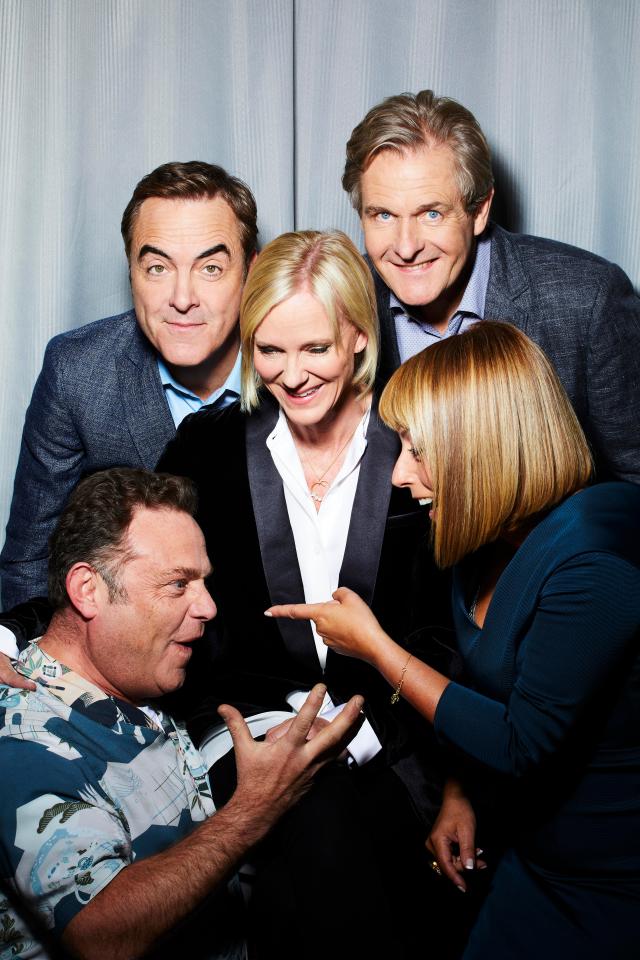  Cold Feet: James, Hermione Norris, Robert, Fay and John (clockwise from top left)