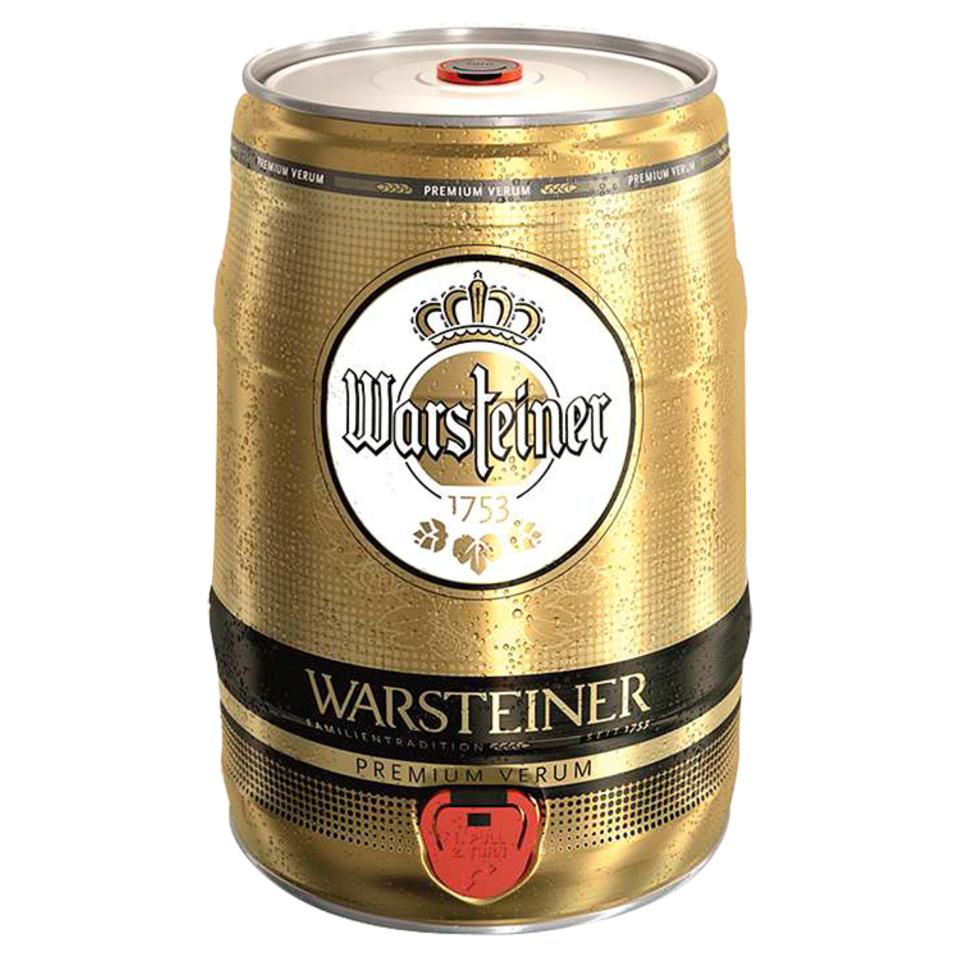  Waitrose - Warsteiner 5 litre mini keg £16