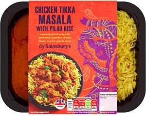  A typical meal for one at Sainsbury's includes a side of rice