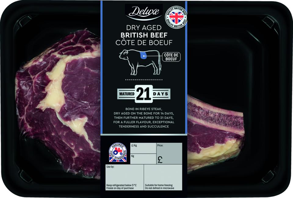  The beef côte de boeuf is coming into stores on 26th October until stocks last