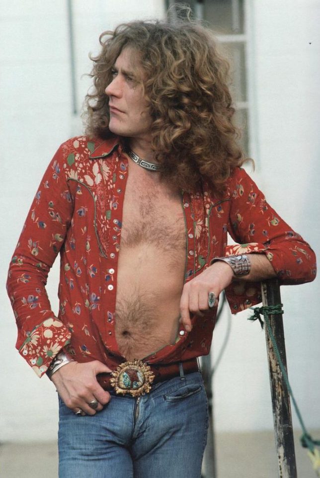  Robert was given an award for best chest by Rock Scene magazine in the 1970s