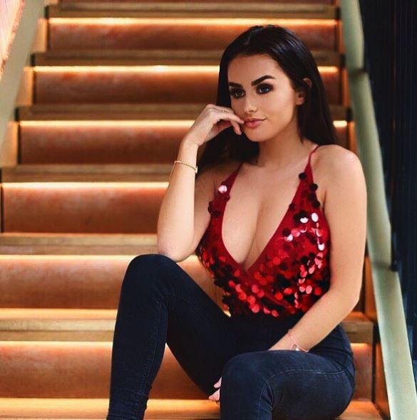  Love Island's Amber Davies was accused of photoshopping her chest in her latest Instagram post