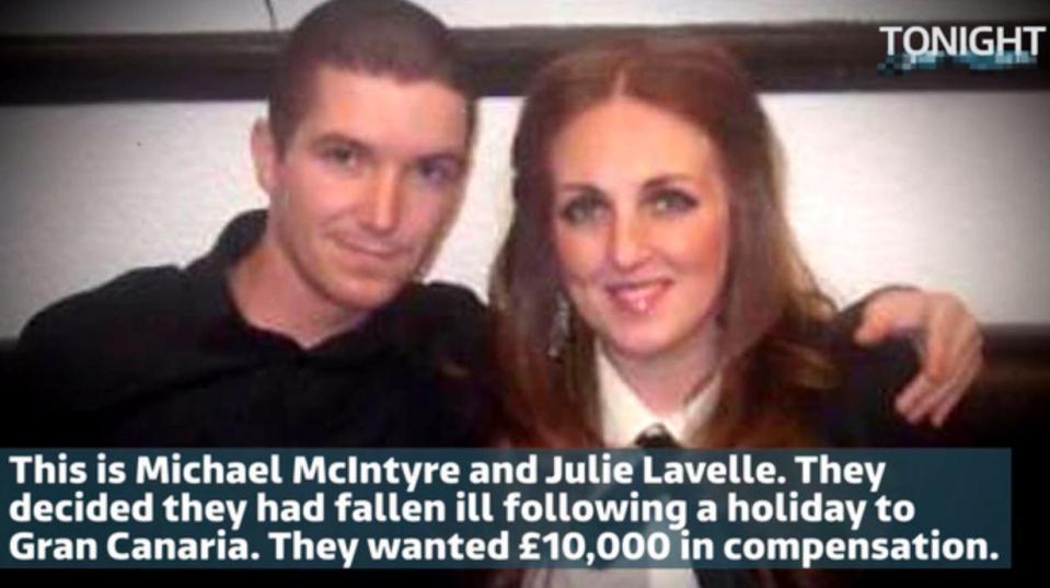  Michael McIntyre and Julie Lavelle were ordered to pay £3.7k court costs after their holiday claim was ruled to be 'fundamentally dishonest' by a judge