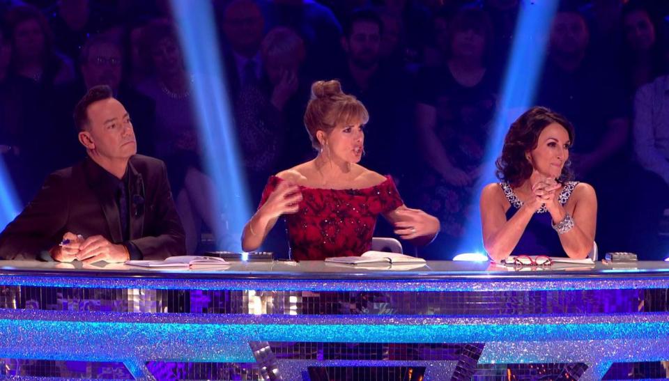  The judges came under fire from viewers online