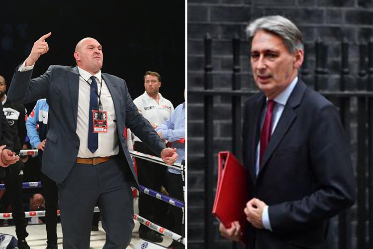  Tyson Fury or Phil Hammond... who'd win in a dust-up?