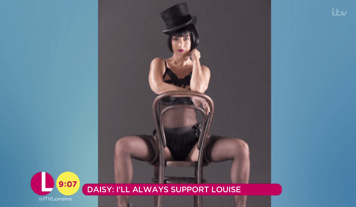  Ex footie ace Jamie refuses to see Louise in Cabaret because of her friendship with Daisy