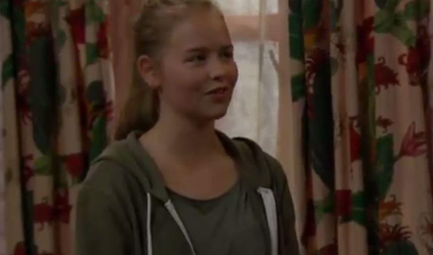  Isobel plays Liv Flaherty in Emmerdale