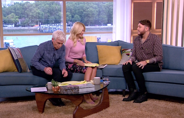  The singer opened up about his ambitions on This Morning