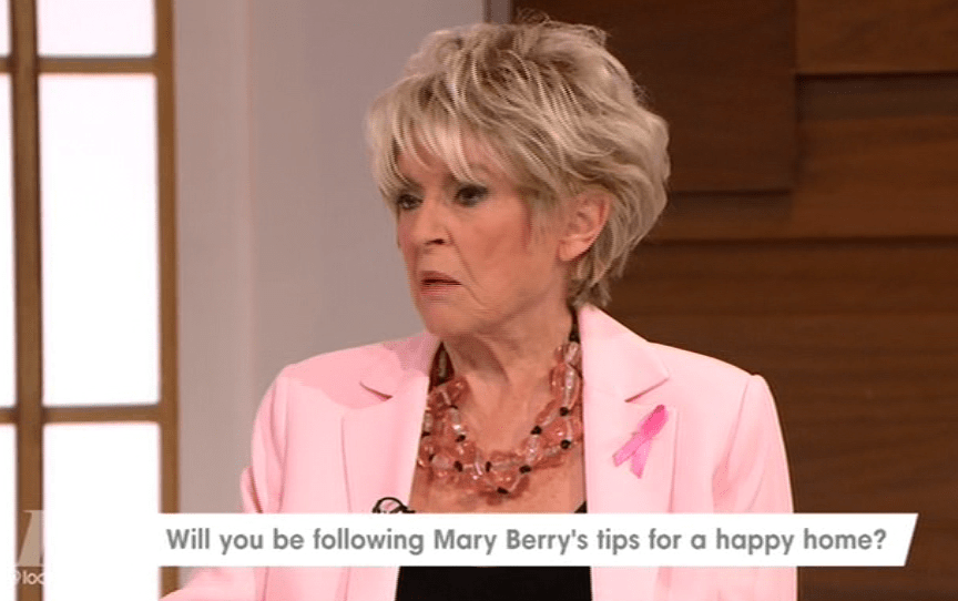  Gloria Hunniford isn't impressed with all the Mary Berry tip books