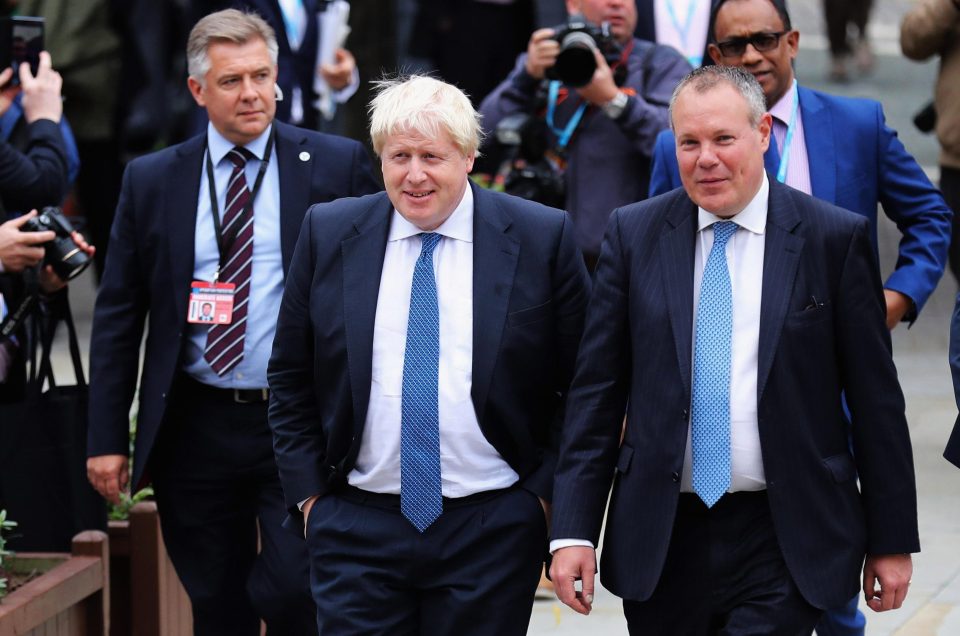  Mr Johnson has been the star attraction at the conference after his Brexit row with the PM