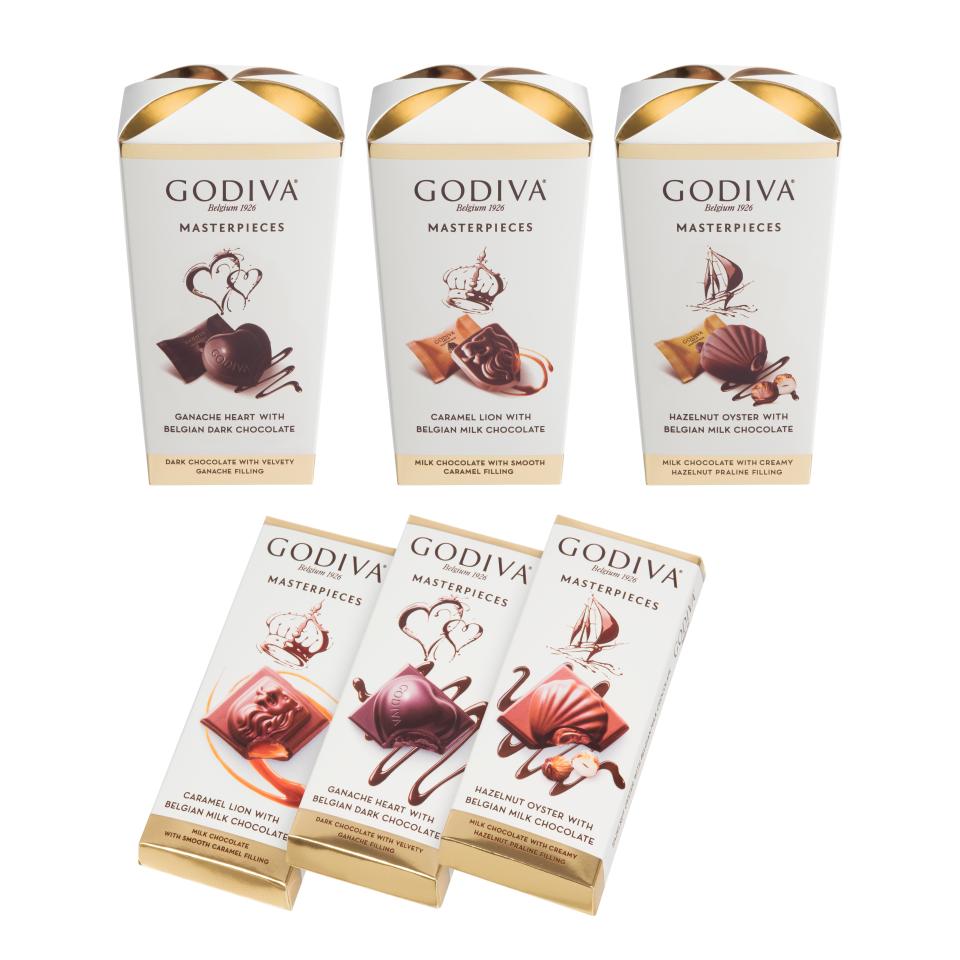  This is the first time the Godiva brand has ever been sold in a UK supermarket.