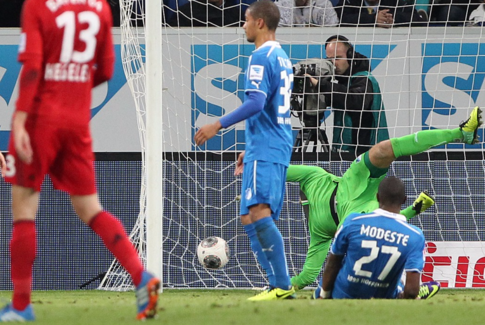  Steffan Kiessling fired the ball through the side netting