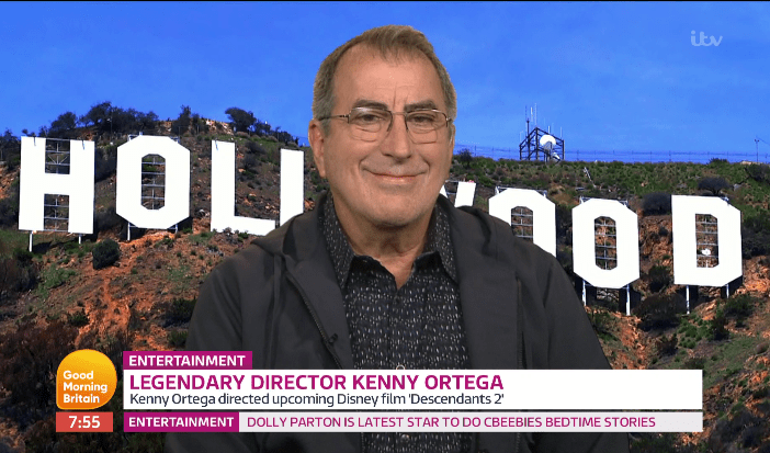  Kenny appeared on today's Good Morning Britain to chat about his new project The Descendants 2