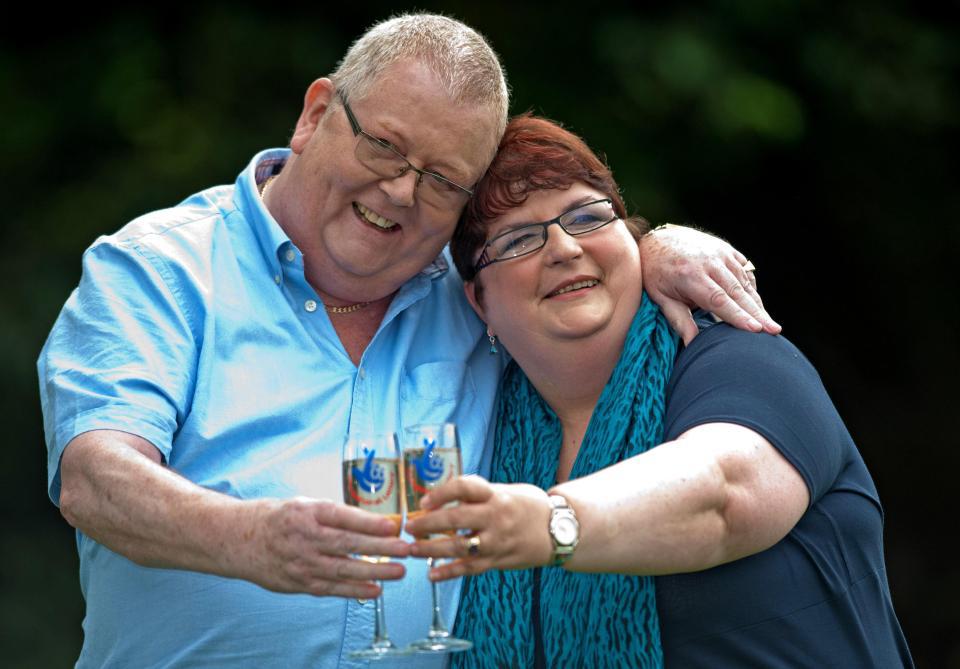  Colin Weir and his wife Christine were catapulted onto the Rich List after scooping the jackpot