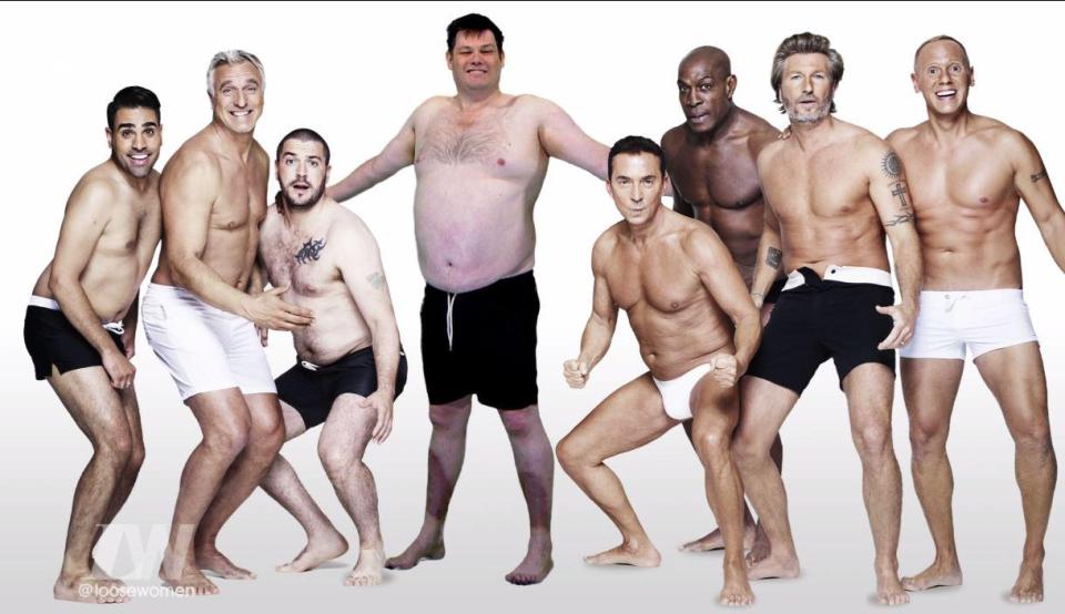  The star joins a host of male celebs who stripped down to promote body confidence