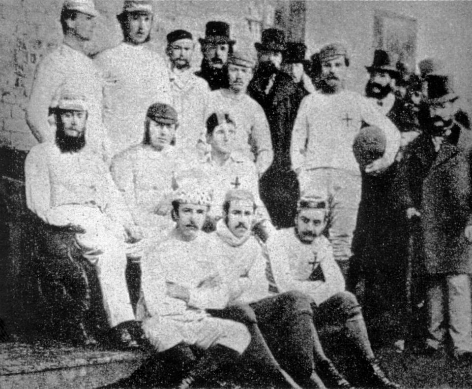  These are the founding members of the world's oldest football club, Sheffield FC