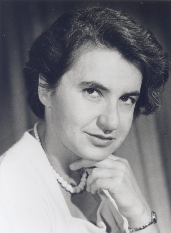  Rosalind Franklin died of ovarian cancer in 1958 aged just 37