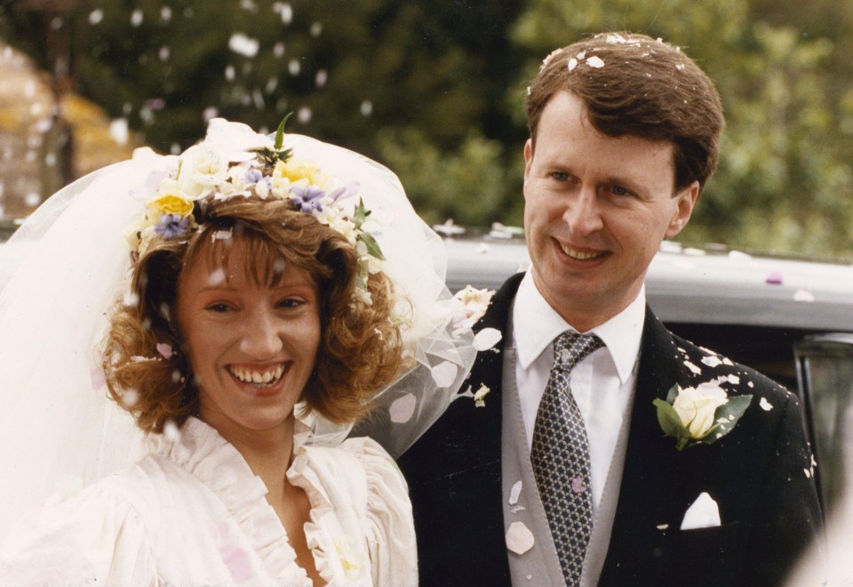 Terry Holdforth, the Duchess of York’s butler, at his wedding to Mandy