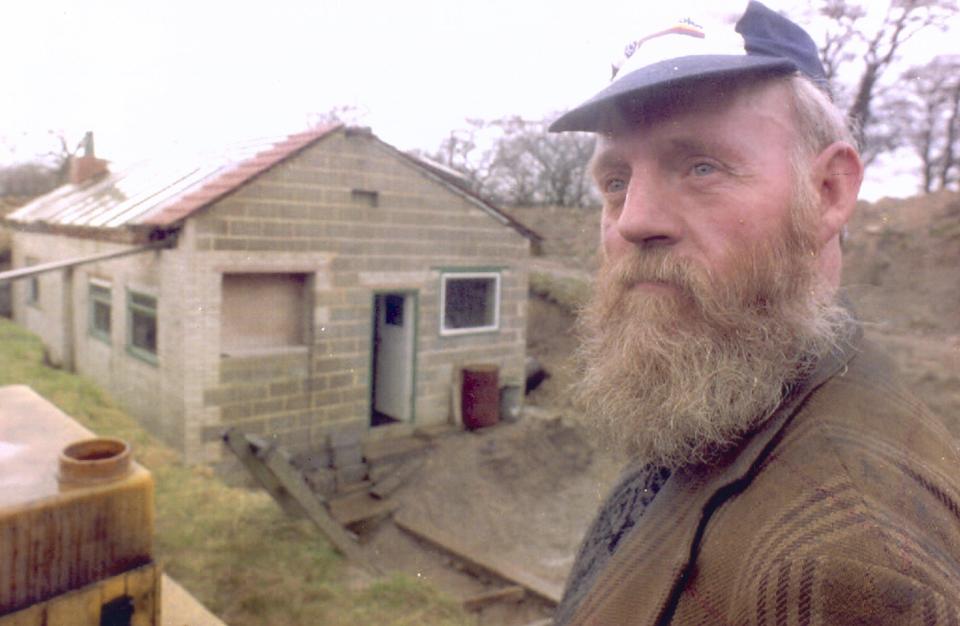  Dryden, now 76, built a bungalow without planning permission