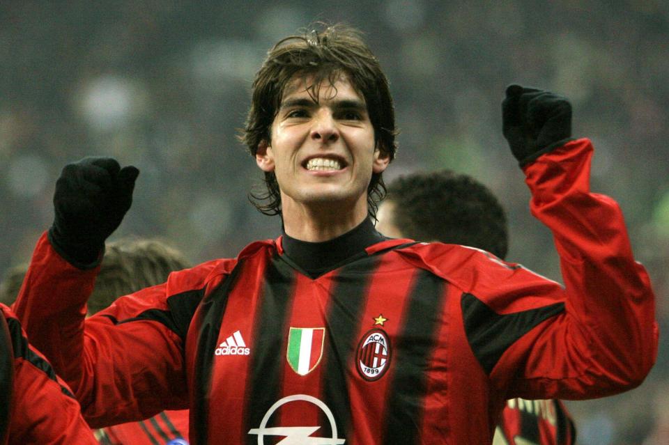  Kaka was the star of the AC Milan side that won the Champions League in 2007