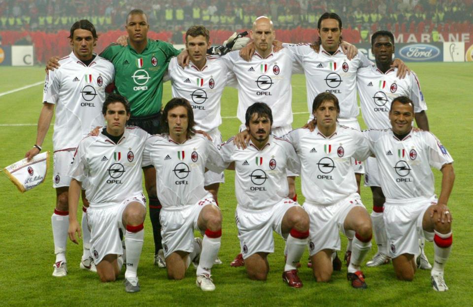  Kaka lost the 2005 Champions League final to Liverpool, alongside AC Milan team-mates Andrea Pirlo, Cafu, Clarence Seedorf and Andriy Shevchenko