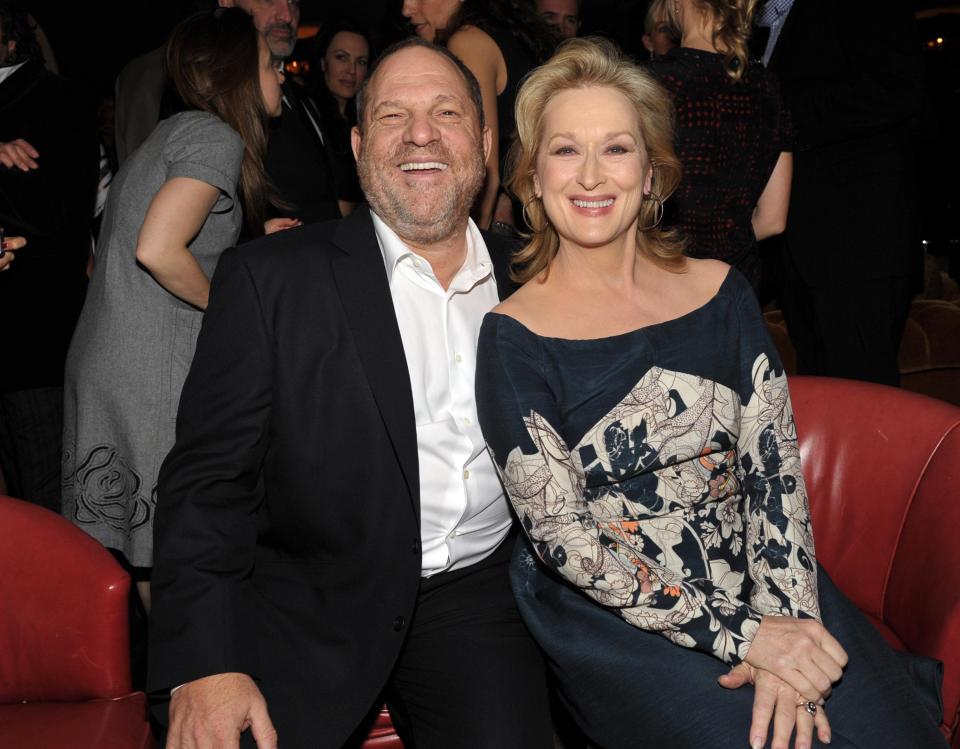  Oscar winner Meryl Streep labelled Weinstein's behaviour disgraceful