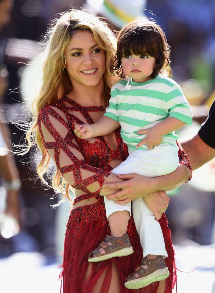  The Wags were upstaged in the 2014 World Cup with Shakira, who is dating Spain's Gerard Pique