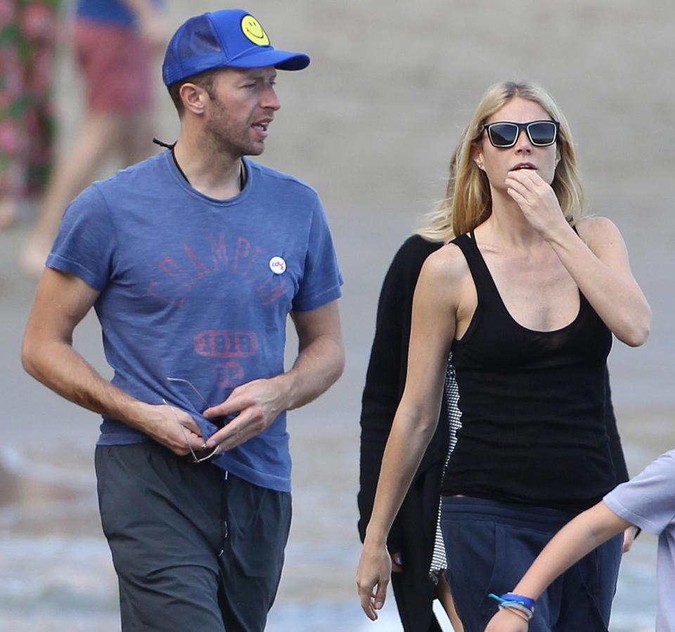  Chris was previously married to Hollywood actress Gwyneth Paltrow