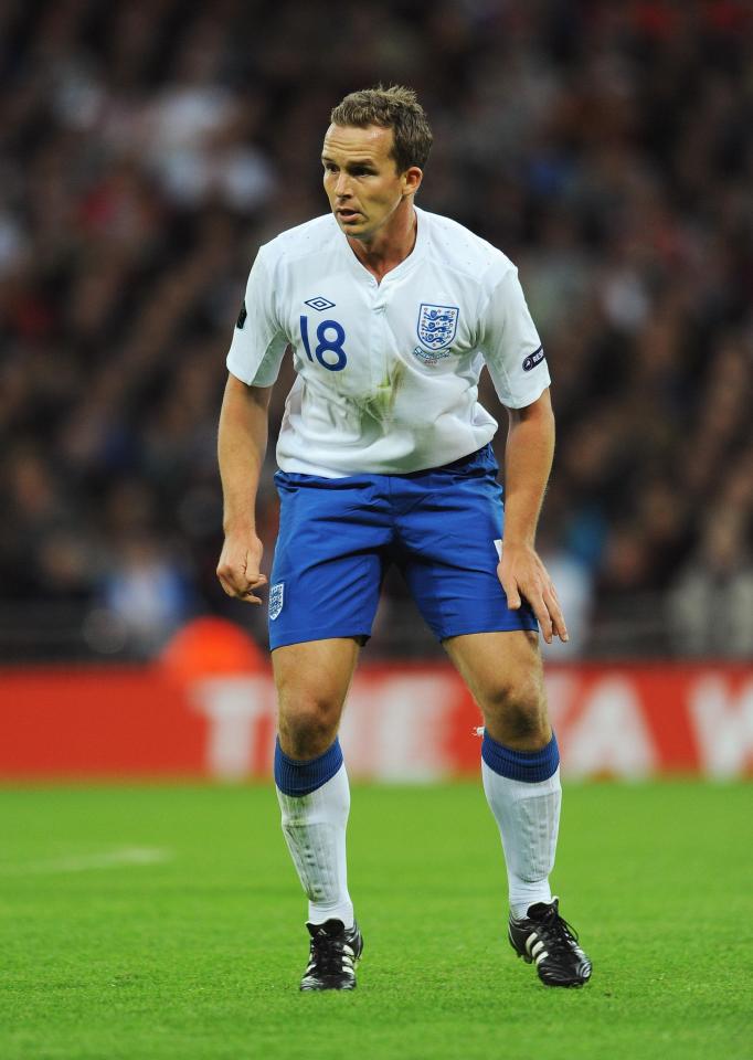 Kevin Davies made one appearance for England as he appeared off the bench against Montenegro in 2010