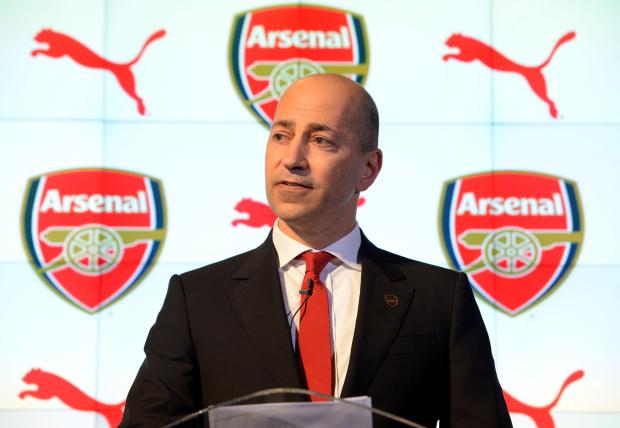 Arsenal chief Ivan Gazidis has been handed a £919,000 bonus