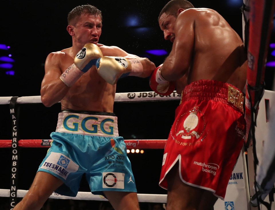 Kell Brook was stopped by Gennady Golovkin in the fifth round last September