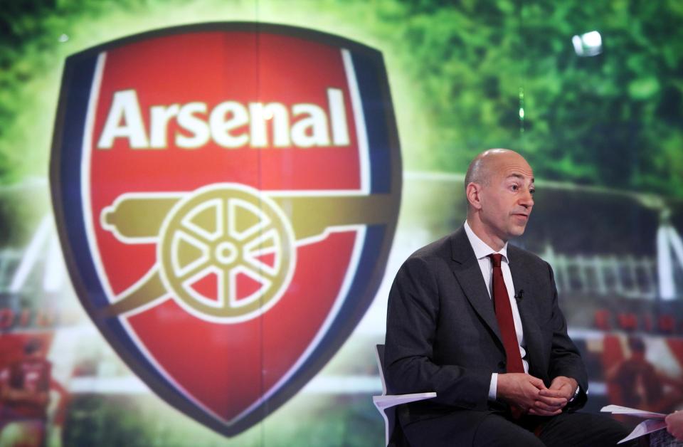  Gazidis joined the Arsenal board in 2008